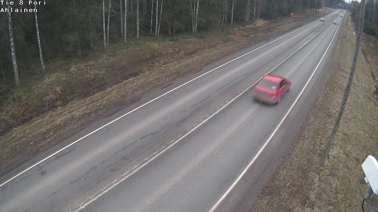 Weather Camera Image Road 8 Pori, Ahlainen, Pori, Satakunta
