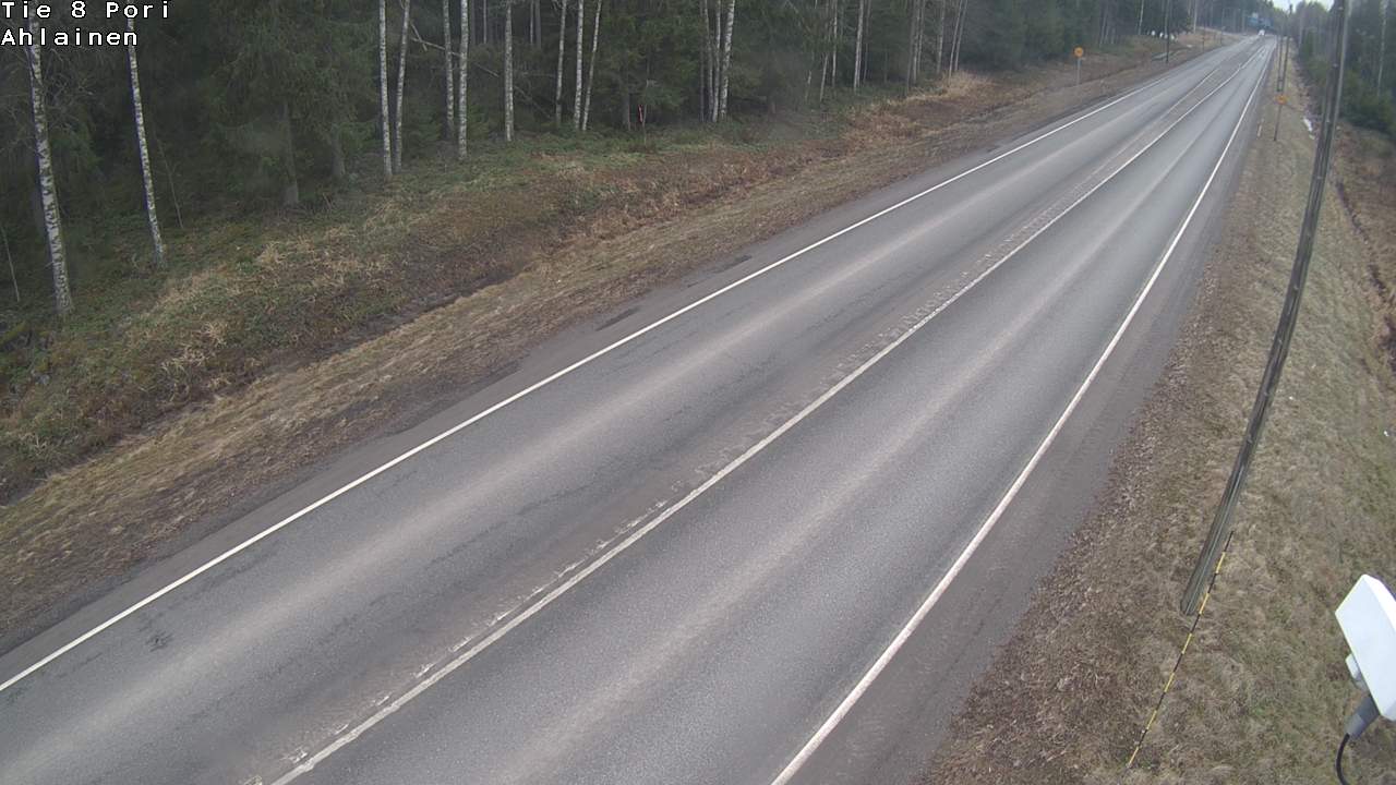 Weather Camera Image Road 8 Pori, Ahlainen, Pori, Satakunta