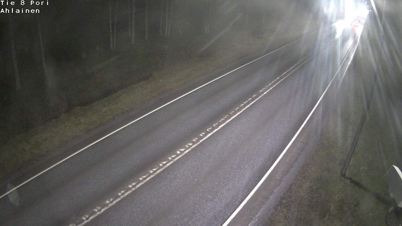 Weather Camera Image Road 8 Pori, Ahlainen, Pori, Satakunta