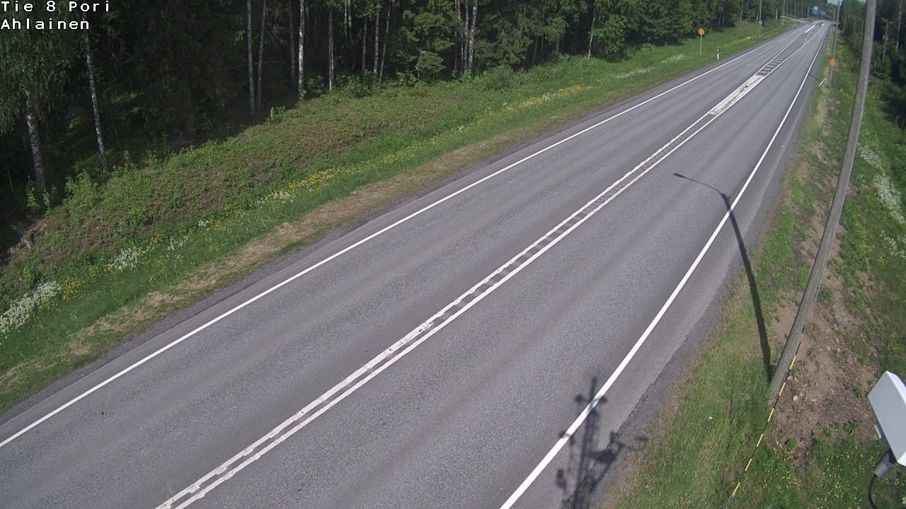 Weather Camera Image Väg 8 Björneborg, Vittisbofjärd, Pori, Satakunta