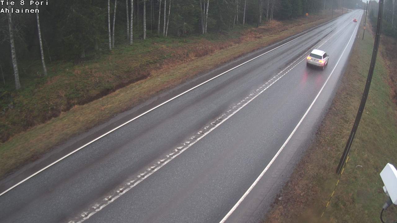 Weather Camera Image Road 8 Pori, Ahlainen, Pori, Satakunta
