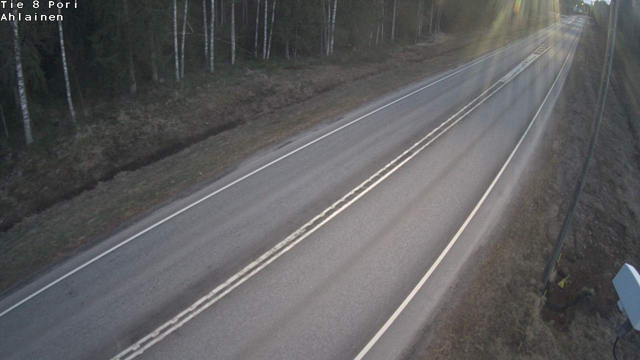 Weather Camera Image Road 8 Pori, Ahlainen, Pori, Satakunta