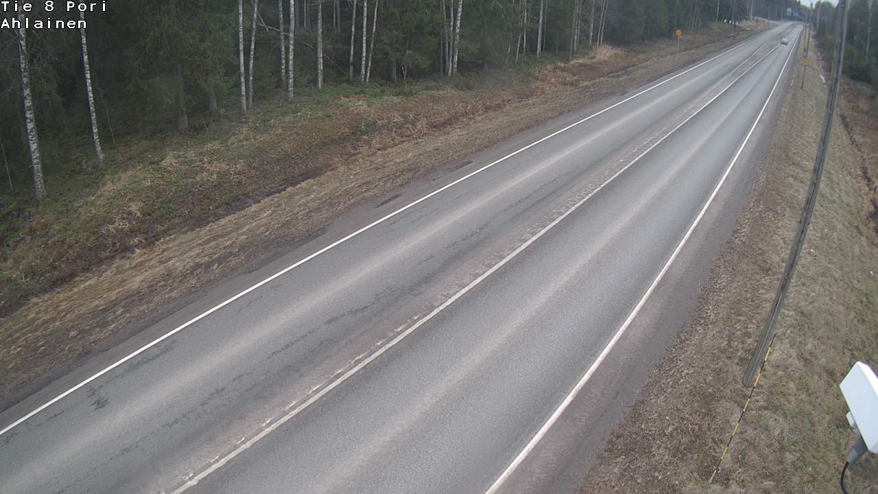 Weather Camera Image Väg 8 Björneborg, Vittisbofjärd, Pori, Satakunta