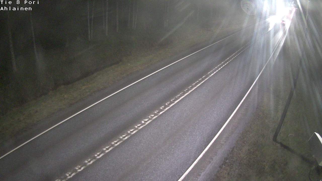 Weather Camera Image Road 8 Pori, Ahlainen, Pori, Satakunta