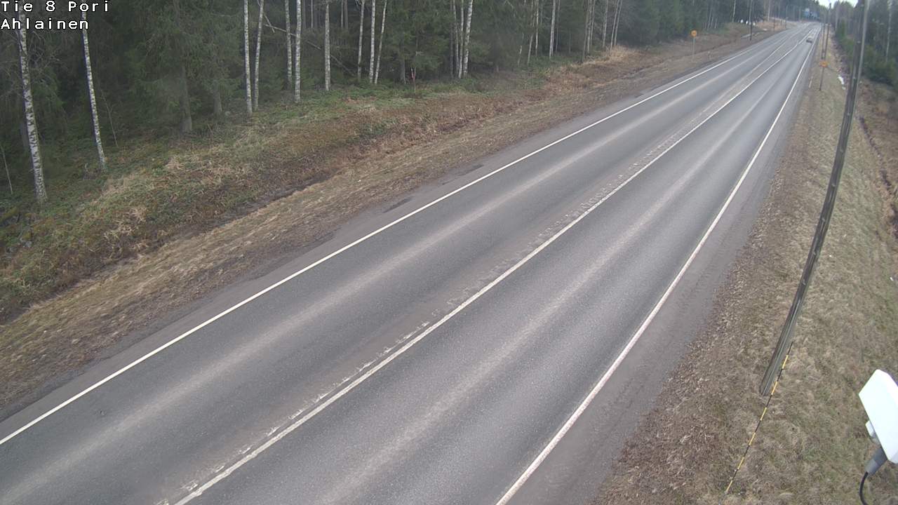 Weather Camera Image Väg 8 Björneborg, Vittisbofjärd, Pori, Satakunta