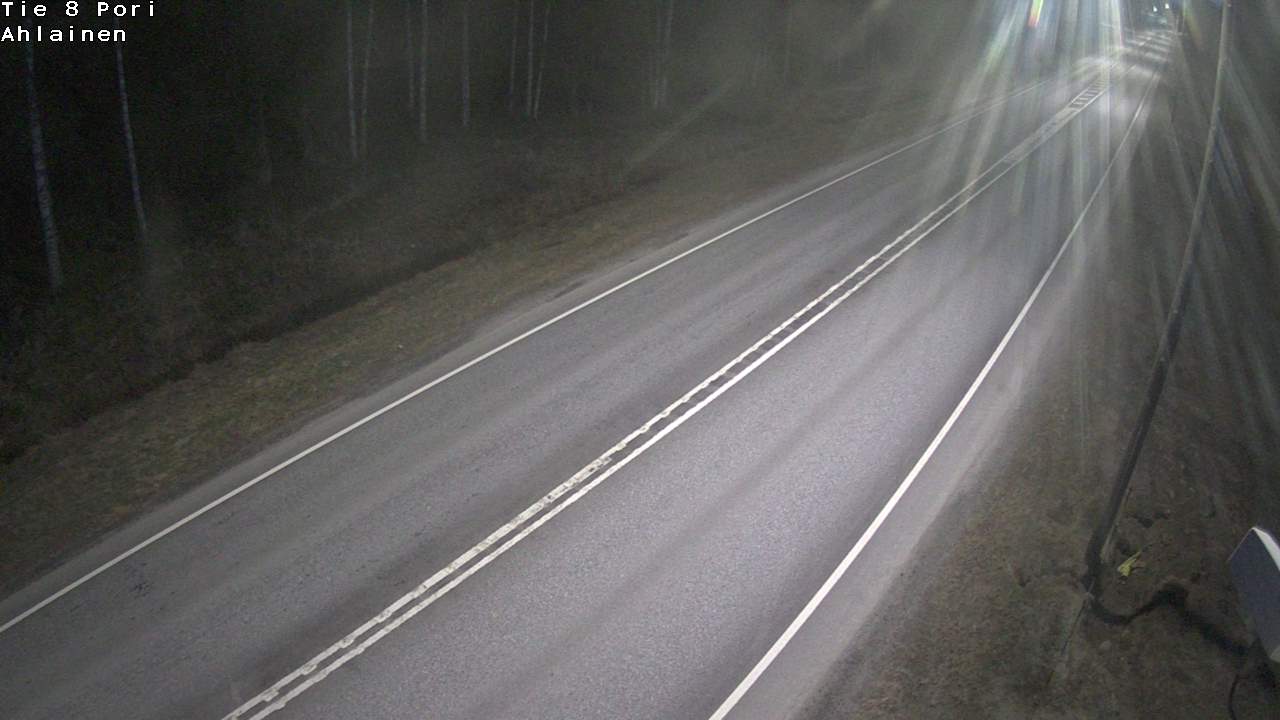 Weather Camera Image Road 8 Pori, Ahlainen, Pori, Satakunta