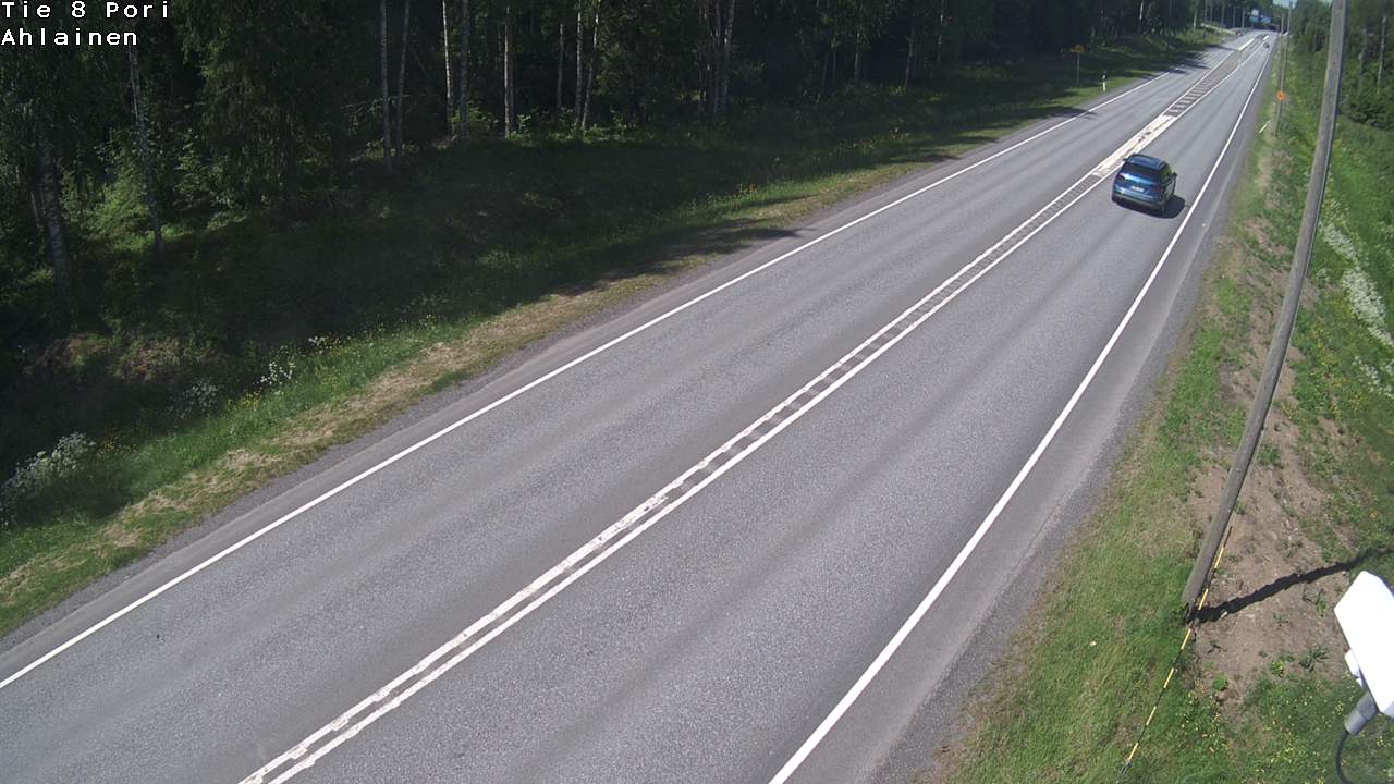 Weather Camera Image Väg 8 Björneborg, Vittisbofjärd, Pori, Satakunta