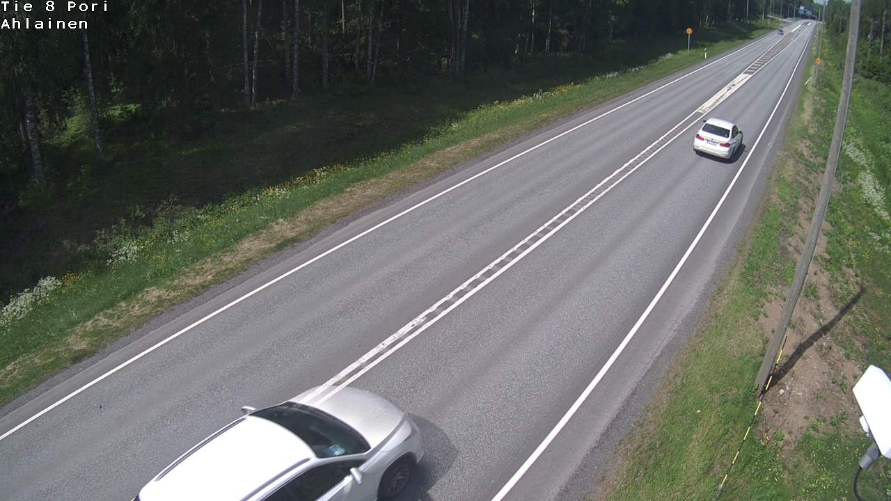 Weather Camera Image Väg 8 Björneborg, Vittisbofjärd, Pori, Satakunta