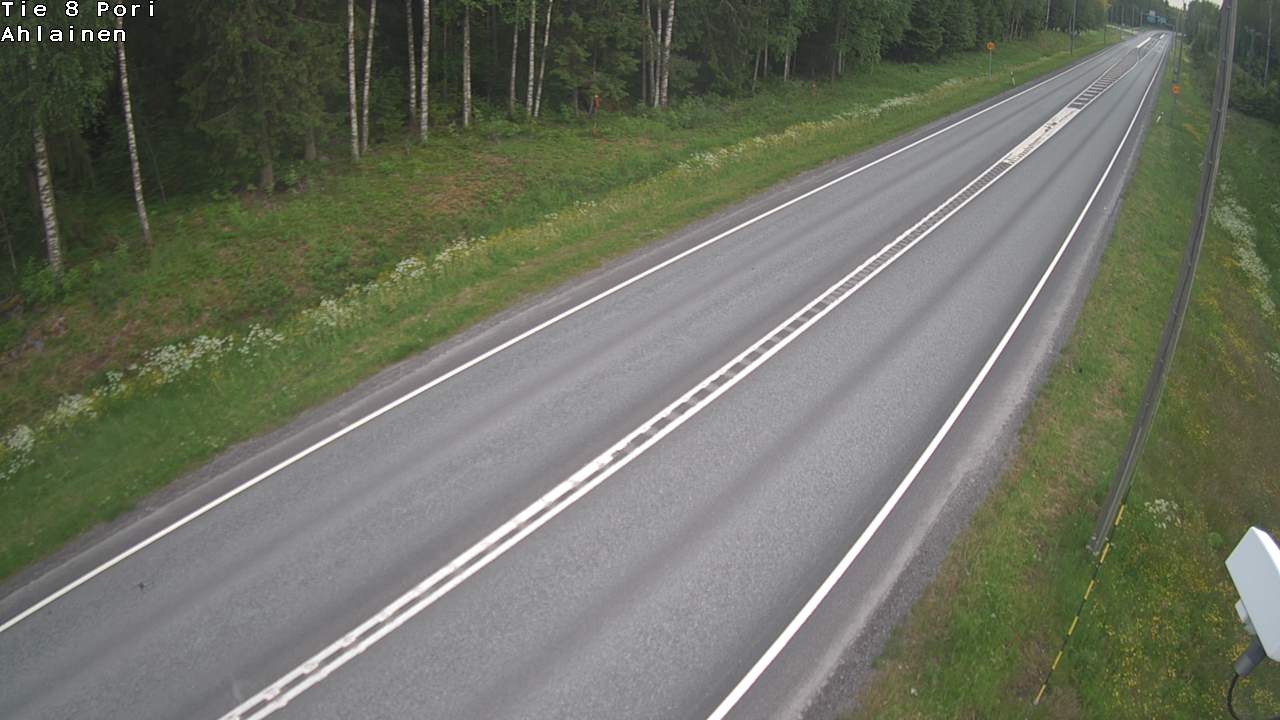 Weather Camera Image Road 8 Pori, Ahlainen, Pori, Satakunta