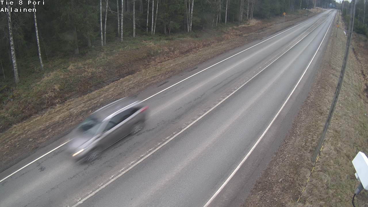 Weather Camera Image Road 8 Pori, Ahlainen, Pori, Satakunta