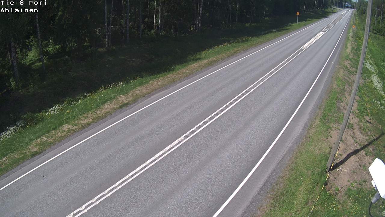 Weather Camera Image Väg 8 Björneborg, Vittisbofjärd, Pori, Satakunta