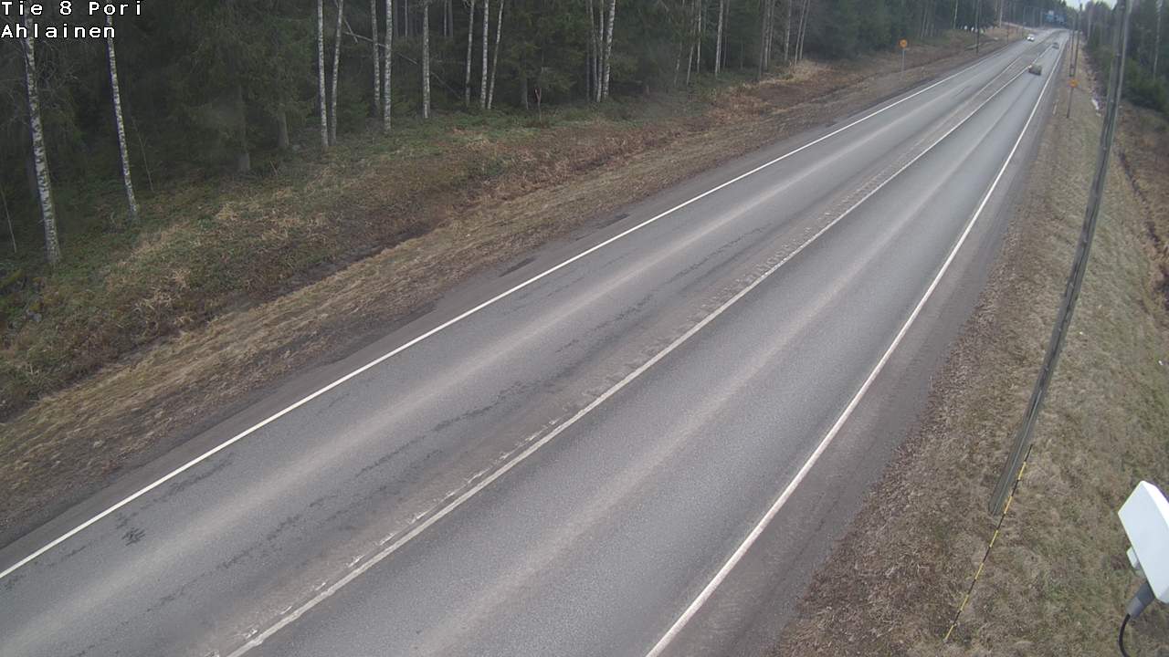 Weather Camera Image Road 8 Pori, Ahlainen, Pori, Satakunta