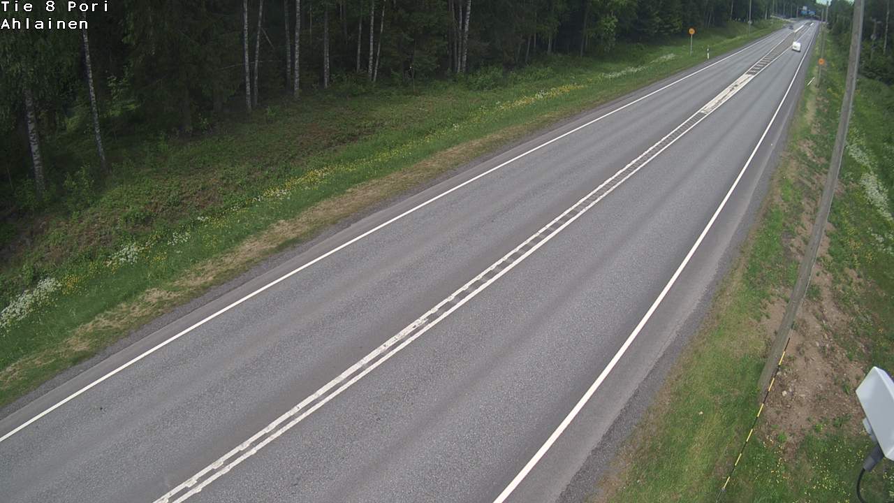 Weather Camera Image Väg 8 Björneborg, Vittisbofjärd, Pori, Satakunta