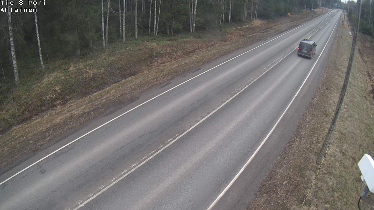 Weather Camera Image Road 8 Pori, Ahlainen, Pori, Satakunta
