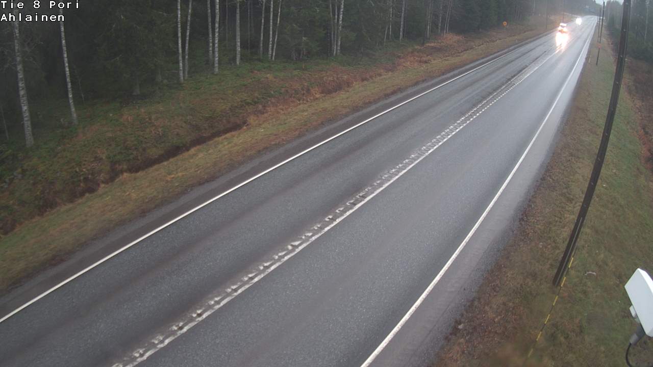Weather Camera Image Road 8 Pori, Ahlainen, Pori, Satakunta