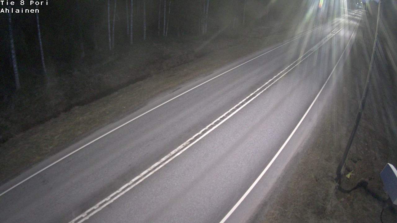 Weather Camera Image Road 8 Pori, Ahlainen, Pori, Satakunta