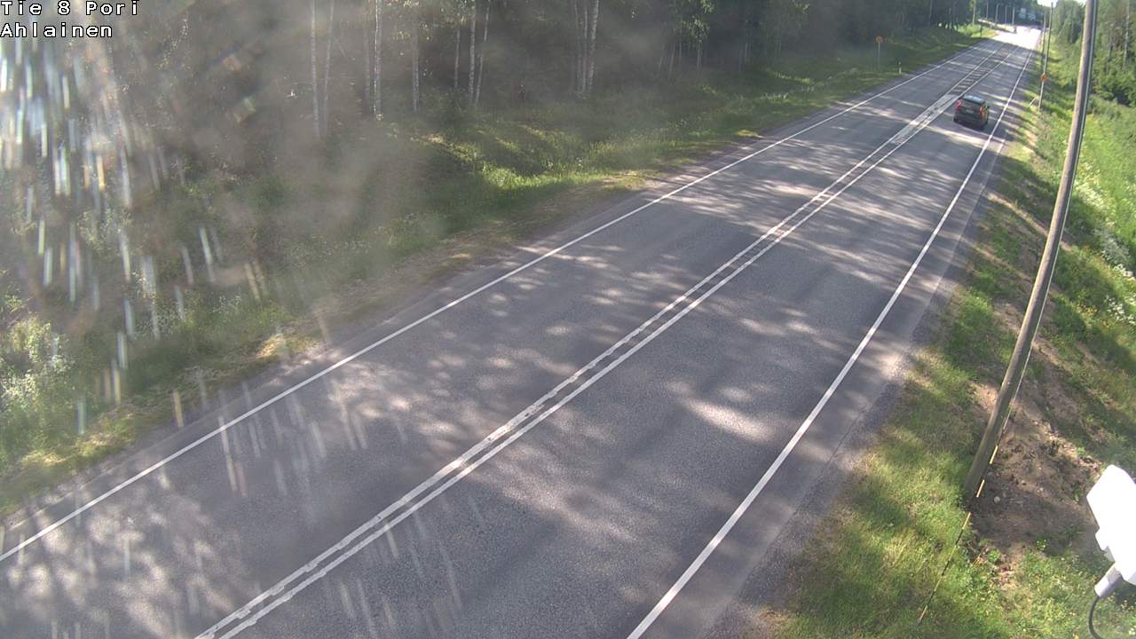 Weather Camera Image Road 8 Pori, Ahlainen, Pori, Satakunta