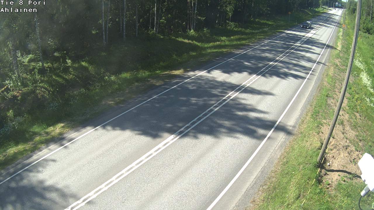 Weather Camera Image Road 8 Pori, Ahlainen, Pori, Satakunta