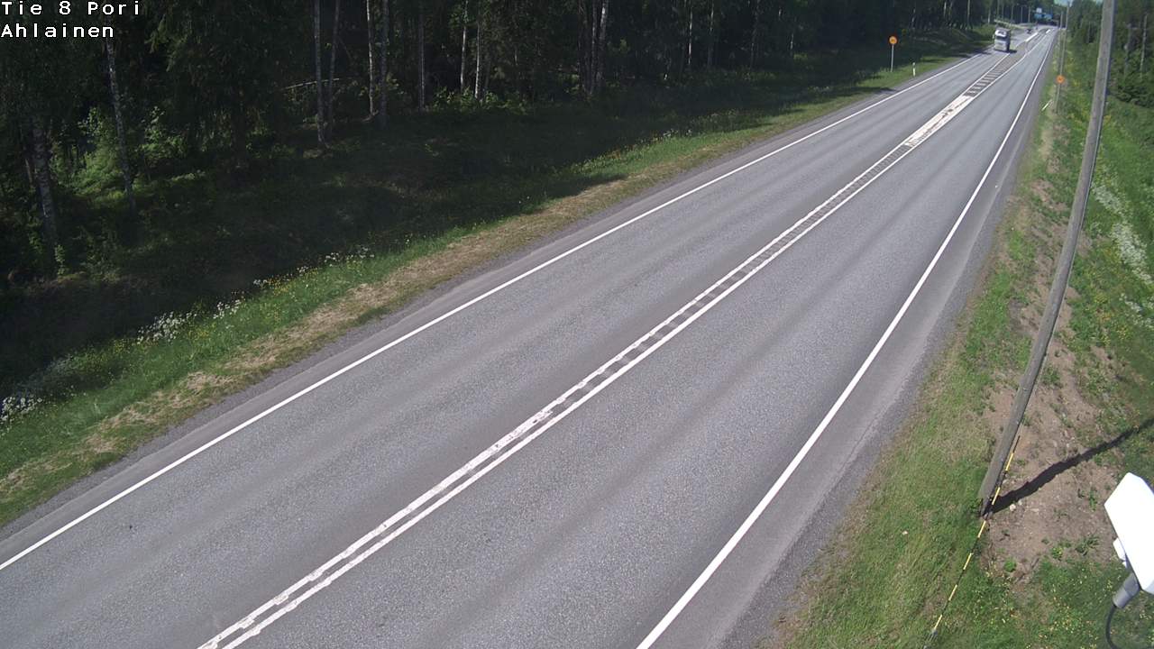 Weather Camera Image Väg 8 Björneborg, Vittisbofjärd, Pori, Satakunta