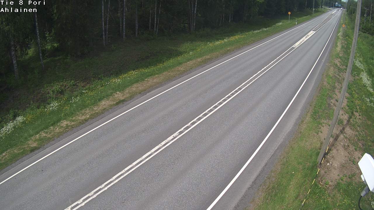 Weather Camera Image Väg 8 Björneborg, Vittisbofjärd, Pori, Satakunta