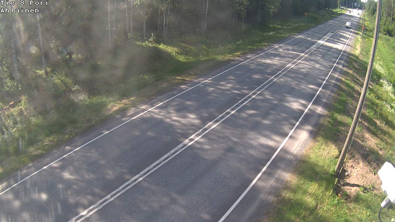Weather Camera Image Road 8 Pori, Ahlainen, Pori, Satakunta