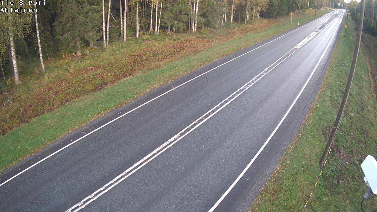 Weather Camera Image Road 8 Pori, Ahlainen, Pori, Satakunta