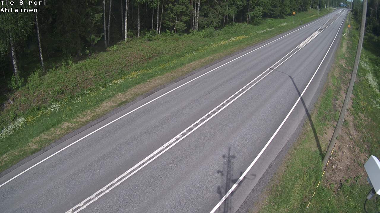 Weather Camera Image Väg 8 Björneborg, Vittisbofjärd, Pori, Satakunta