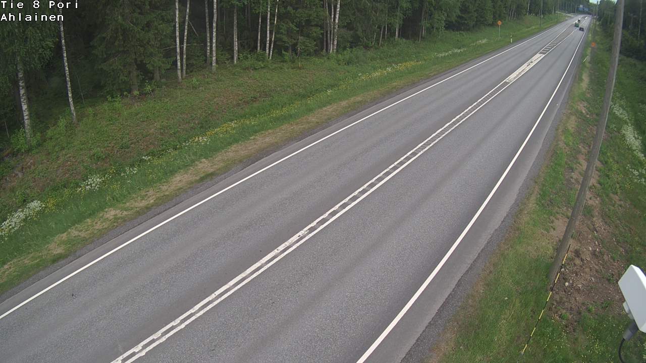 Weather Camera Image Väg 8 Björneborg, Vittisbofjärd, Pori, Satakunta