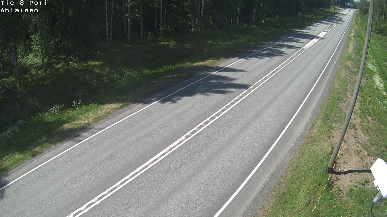 Weather Camera Image Road 8 Pori, Ahlainen, Pori, Satakunta