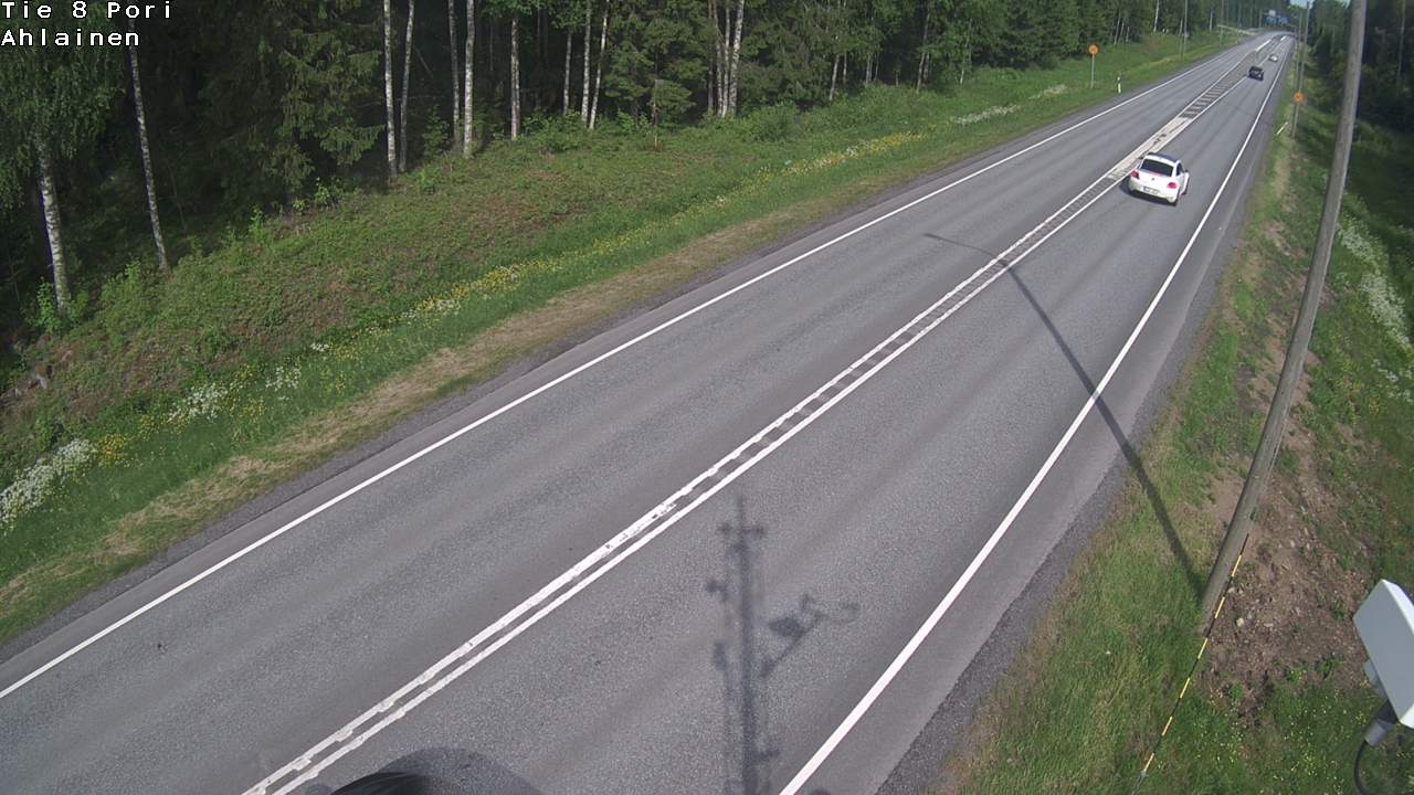 Weather Camera Image Väg 8 Björneborg, Vittisbofjärd, Pori, Satakunta