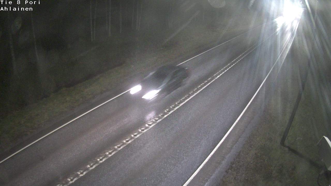 Weather Camera Image Road 8 Pori, Ahlainen, Pori, Satakunta