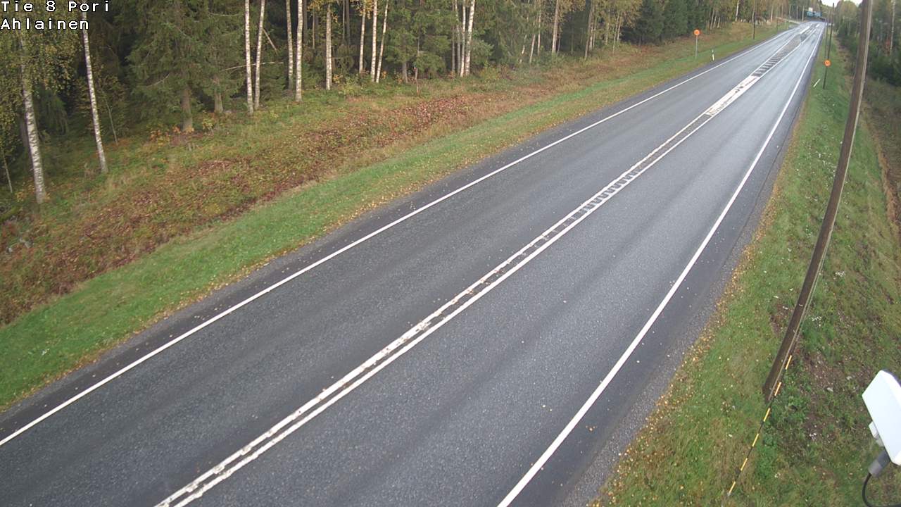 Weather Camera Image Road 8 Pori, Ahlainen, Pori, Satakunta