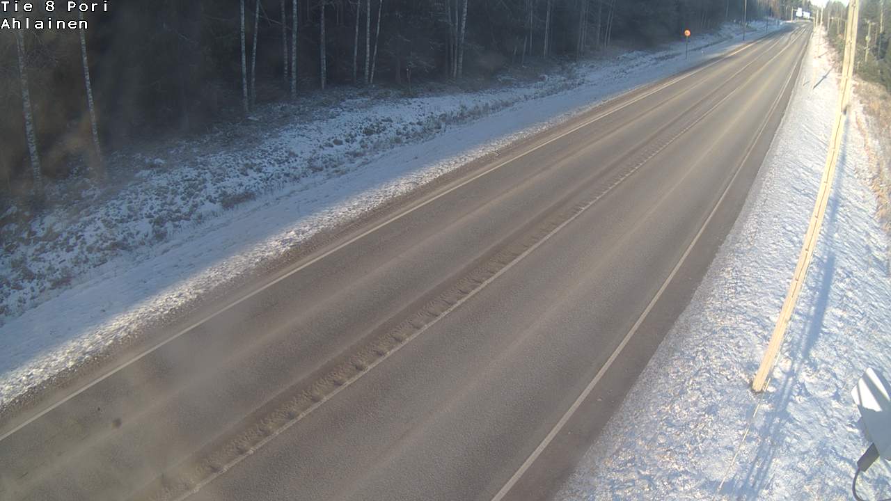 Weather Camera Image Väg 8 Björneborg, Vittisbofjärd, Pori, Satakunta