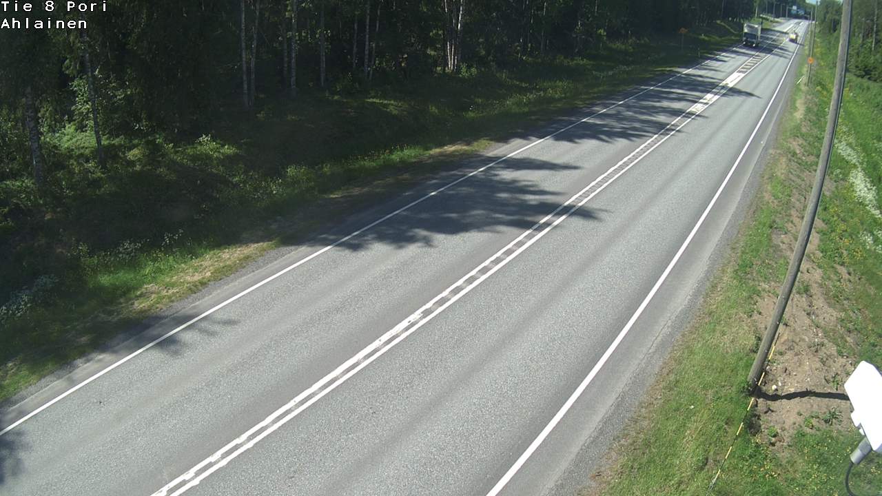 Weather Camera Image Road 8 Pori, Ahlainen, Pori, Satakunta