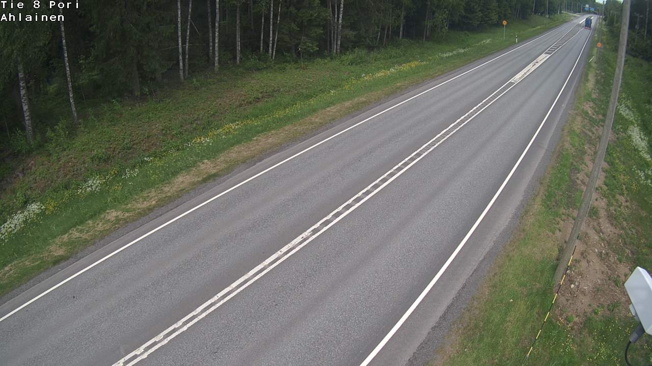 Weather Camera Image Väg 8 Björneborg, Vittisbofjärd, Pori, Satakunta