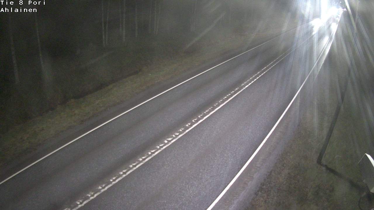 Weather Camera Image Road 8 Pori, Ahlainen, Pori, Satakunta