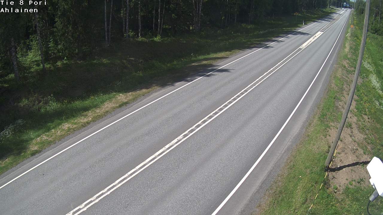 Weather Camera Image Väg 8 Björneborg, Vittisbofjärd, Pori, Satakunta