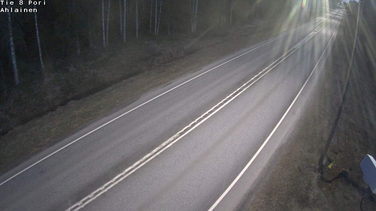 Weather Camera Image Road 8 Pori, Ahlainen, Pori, Satakunta