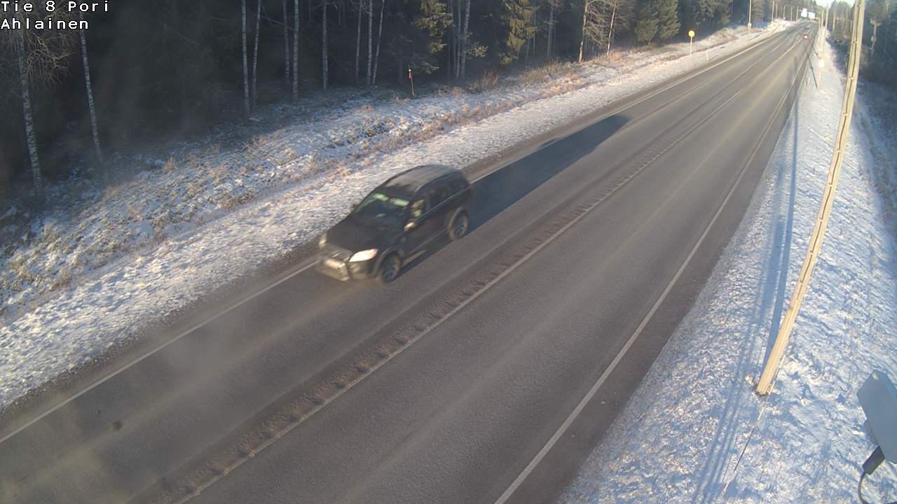 Weather Camera Image Väg 8 Björneborg, Vittisbofjärd, Pori, Satakunta