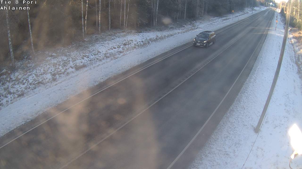 Weather Camera Image Väg 8 Björneborg, Vittisbofjärd, Pori, Satakunta