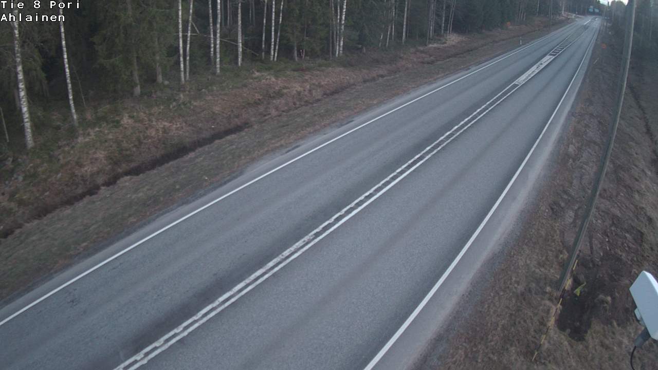Weather Camera Image Road 8 Pori, Ahlainen, Pori, Satakunta