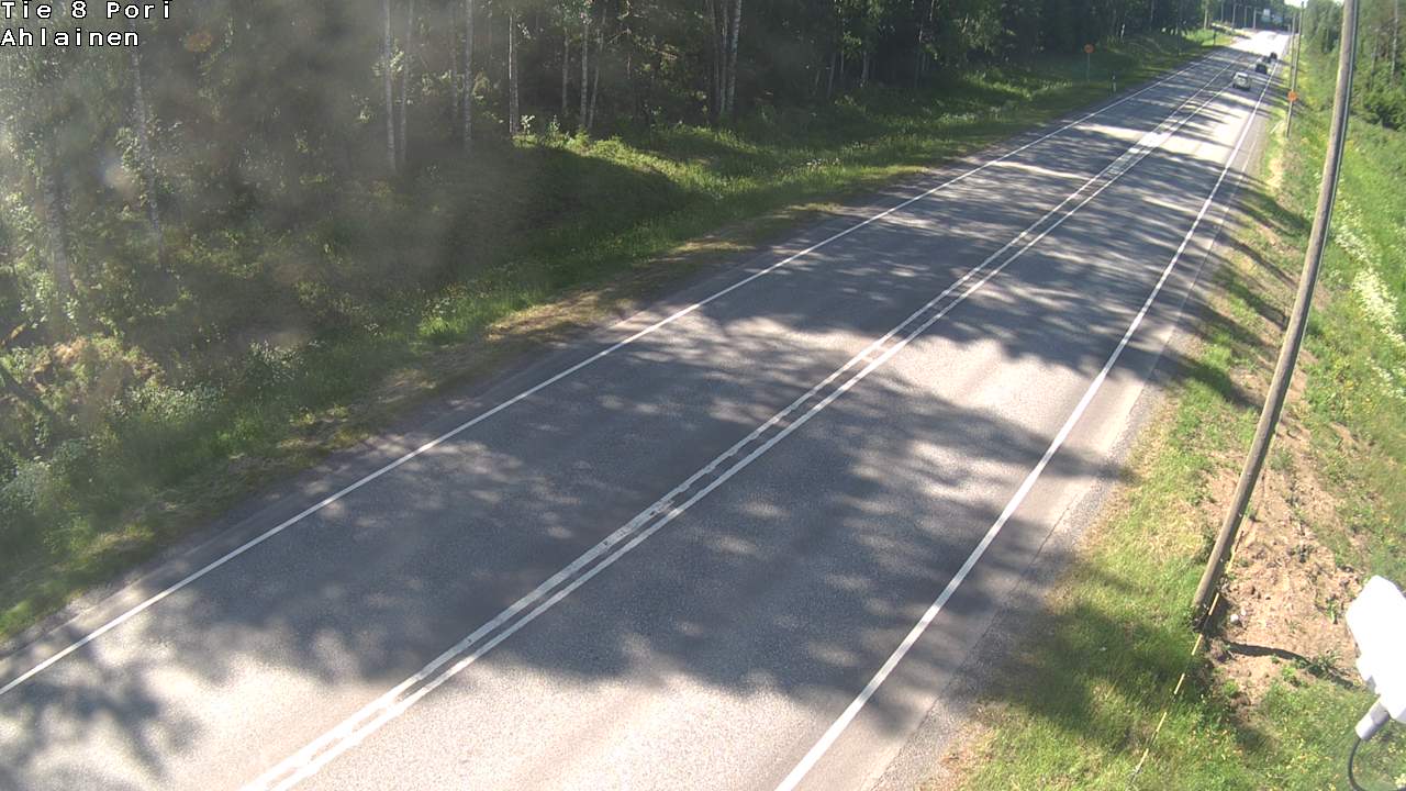 Weather Camera Image Road 8 Pori, Ahlainen, Pori, Satakunta