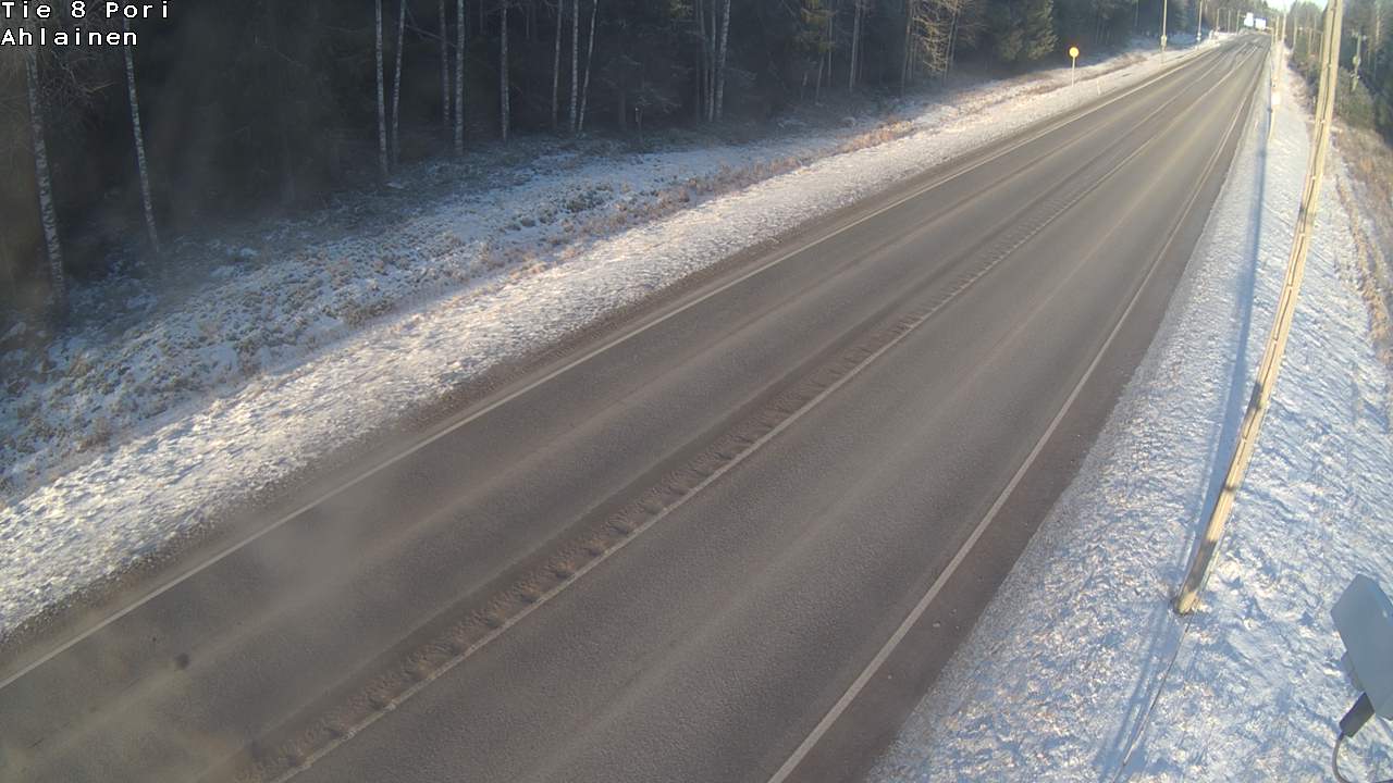 Weather Camera Image Väg 8 Björneborg, Vittisbofjärd, Pori, Satakunta