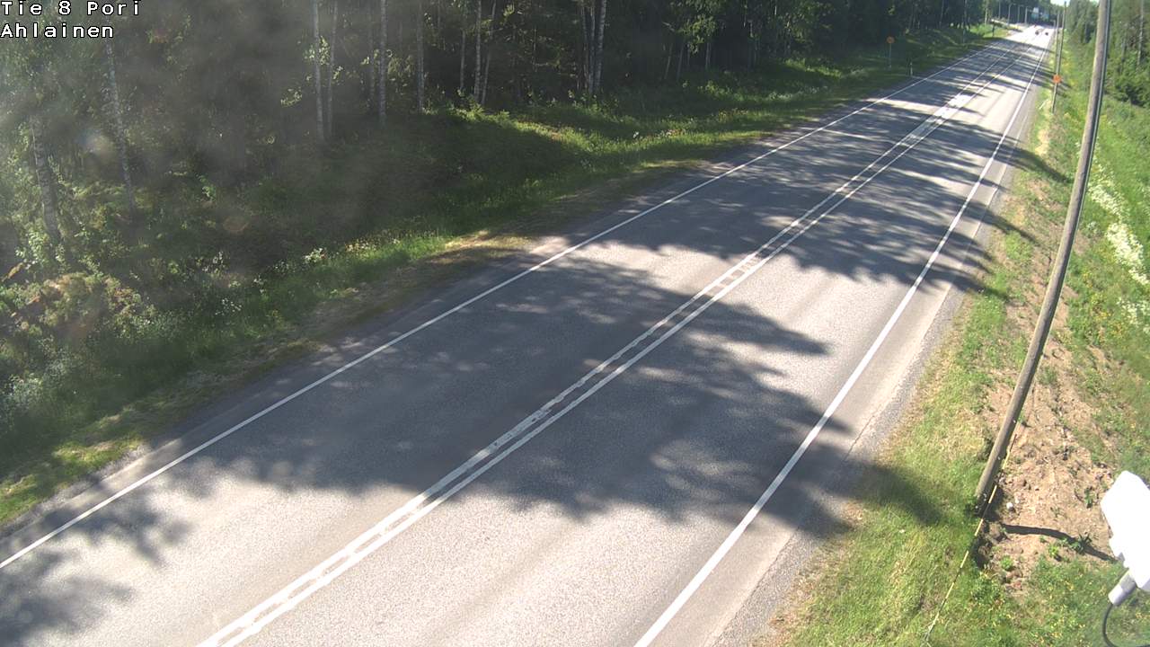 Weather Camera Image Road 8 Pori, Ahlainen, Pori, Satakunta