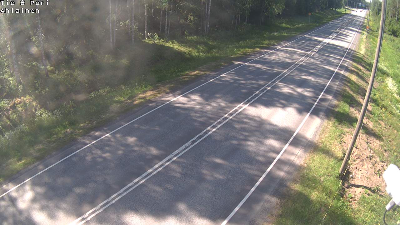 Weather Camera Image Road 8 Pori, Ahlainen, Pori, Satakunta