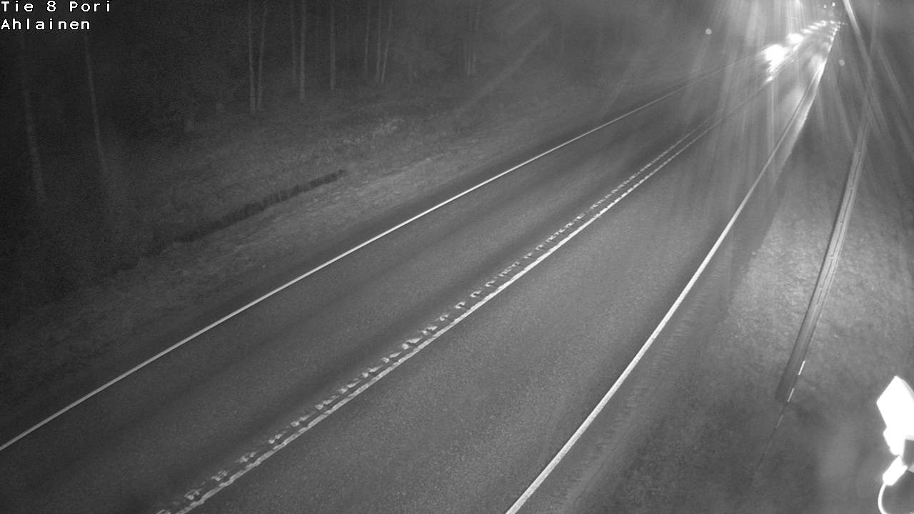 Weather Camera Image Road 8 Pori, Ahlainen, Pori, Satakunta
