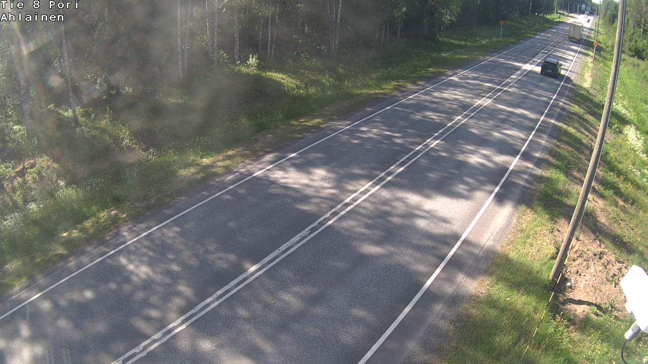 Weather Camera Image Road 8 Pori, Ahlainen, Pori, Satakunta