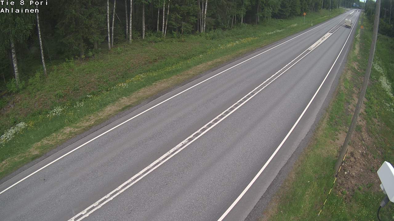 Weather Camera Image Väg 8 Björneborg, Vittisbofjärd, Pori, Satakunta