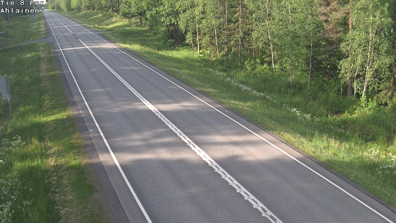 Weather Camera Image Road 8 Pori, Ahlainen, Pori, Satakunta