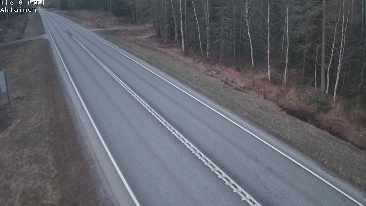 Weather Camera Image Road 8 Pori, Ahlainen, Pori, Satakunta
